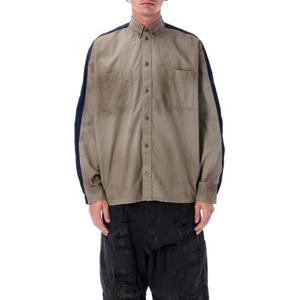 발렌시아가 반팔 티셔츠 839078TSP01 9966 Beige