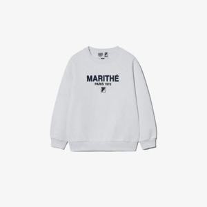 M 휠라키즈긴팔티 KQC FK2POG4M02X-IVY 라운드 맨투맨