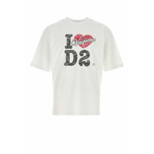 [DSQUARED] 라프리마 남성 티셔츠 S71GD1599D20020 100 화이트 /2
