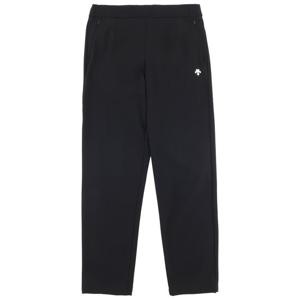 데상트 여성 기모 스트레이트핏 우븐 팬츠 SP312TPT93BLK