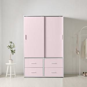 [착불] 동서가구 E0 엘리먼 1200 슬라이드 도어 옷장 서랍형 DF926831