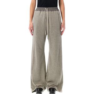 릭오웬스 그레이 멜란지 와이드 스냅 푸셔 팬츠 DS02E7336FGM 1