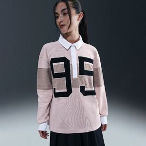 나이키긴팔티 WQS HV4034-667 스포츠웨어 여성 긴팔 그래픽 폴로 탑