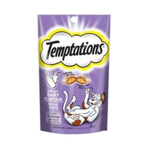 템테이션 부드러운 우유맛 75g 강아지 반려견 애견 간식 껌 기호성 덴탈 져키 트릿 치석 동견건조 비스켓 쿠키 캔 파우치 육포 건조