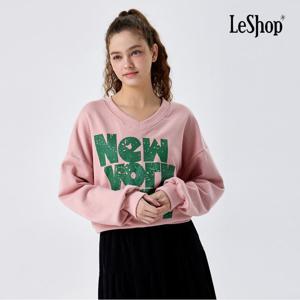 [르샵] V넥 뉴욕 프린팅 루즈핏 티셔츠 (BP9TS031A)