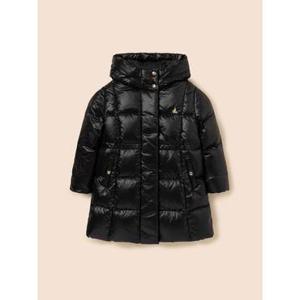 [5%OFF][빈폴키즈] 여아 덕다운 중경량 롱패딩  블랙 (BI5X38G025)