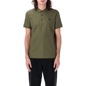 버버리 에퀘스트리안 나이트 슬림핏 폴로 티셔츠 25P8099164 A1