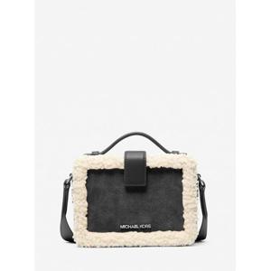 마이클코어스 스웨이드 & 셔파 크로스바디 37F5LCOC9S1 블랙