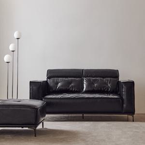 [착불] 동서가구 브루클린 가죽 소파 3인+스툴 DF926956