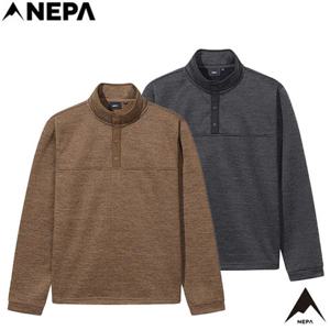 네파 [택가 89.000원](7L75440) 남성 가을겨울 필라토 플리스 본딩 반집업 티셔츠