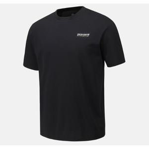 데상트 트레이닝 백그래픽 오버핏 반팔 B1 SQ321TTS75 BLK0 BRWN IVY0