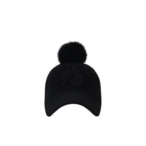 캘러웨이골프모자 LQS CWAC23W614_BK 여성 니트 폭스퍼캡