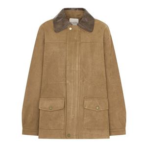 [TAG 329000원][케네스레이디] 배색 카라 스웨이드 자켓 EVLTPJ9900