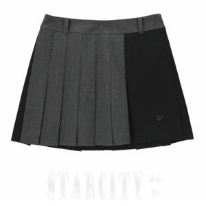 볼빅 여성 울 플리츠 큐롯 VLCUP901_BK_KD