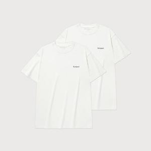 커버낫반팔티 JQS CO2502STE1-WH 쿨 코튼 티셔츠 White White