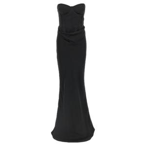 ROTATE BIRGER CHRISTENSEN Satin Corset Maxi dress 114330100100
