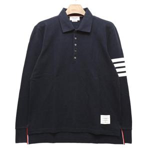 톰브라운 사선 피케 긴팔 폴로셔츠 카라티 MJP137G 07976 415