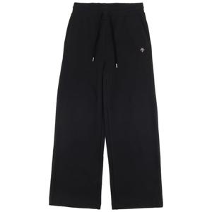 데상트 여성 코지핏 와이드 트레이닝 팬츠 SQ322XFP82BLK