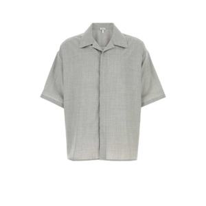 LOEWE Grey wool shirt H526Y05WFB GREY