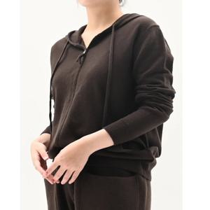 [비꼴리끄(여성)]캐시 울 후디집업 니트 가디건 B234KC2020