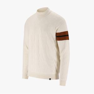 [엘르골프]24년 남성 가을 방풍 사각 조직 목크넥 스웨터[6K53401]