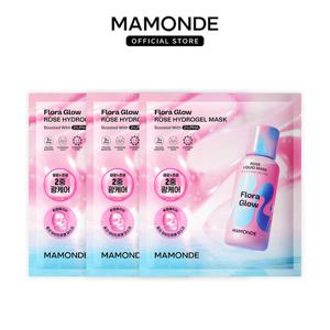 마몽드 플로라글로우 로즈 하이드로겔 마스크 42g X 3매