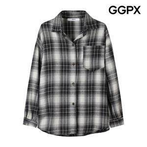[GGPX] 원 포켓 타탄 체크 셔츠 (GP9SH071F)
