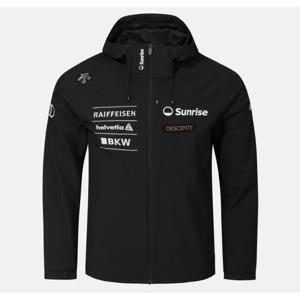 데상트 스위스 스키 2LAYER 방풍 재킷 B1 SQ323SJK91 BLK0 LBEG RED0