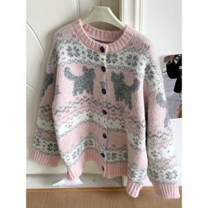 [베나프]아일랜드 노르딕 가디건_BJ3GD033