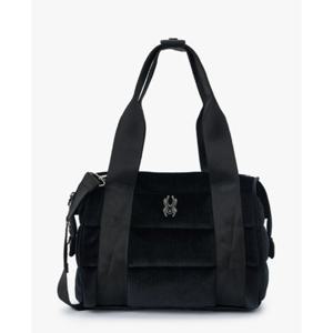 스파이더 여성 실린더 퀼팅 토트백 B1 SPKWBNBG352W BLK