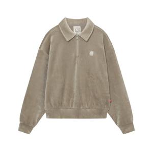 노르디스크 공용 저지 기모 코듀로이 반집업 맨투맨 B1 OWW25229 E2 W3