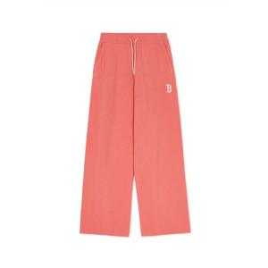 M MLB바지 GQC 3FPTV0344-43PKS 여성 바시티 스웨터 와이드팬츠