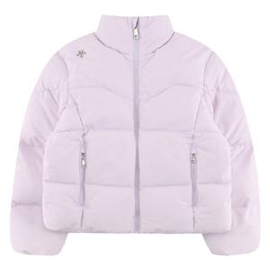 데상트 여성 숏 푸퍼 덕 다운 자켓 SP422SDJO5LAV