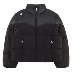 데상트 여성 숏 푸퍼 덕 다운 자켓 SP422SDJO5BLK