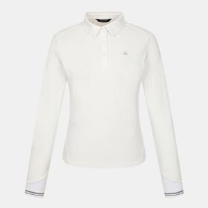 [테일러메이드] 여성 소매 시보리 카라 티셔츠 (TWTYO7142-101)