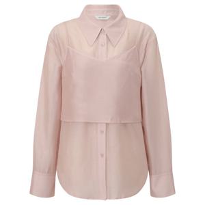 [JJ JIGOTT]레이온 긴팔 뷔스티에 셋업 블라우스/GR8A0BLR81