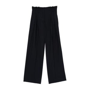 세미꾸띄르 하이웨이스트 플리츠 스트레이트 팬츠 Y5WI31 K92 1