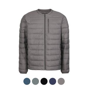 [파파브로] 남성 베이직 라운드넥 경량 패딩 점퍼 DD-JUW-J150