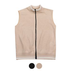 [파파브로] 남성 FW 베이직 골프 집업 니트조끼 SH-VEG-939