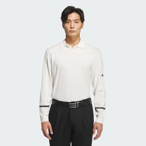 [아디다스 골프]니트 폴로 셔츠 롱 슬리브 JM9534_IC