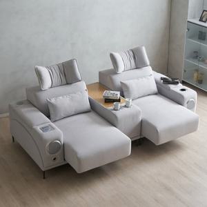 미노 모션소파 전동 리클라이너 3인용 패브릭 고급형 (콘솔박스 일반형 포함)