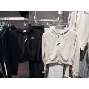 뉴발란스 W 소프트 골지 후드형 투웨이 집업 BB NBMDFCO312 19 AC