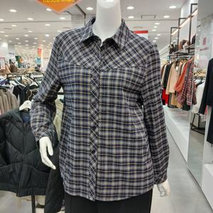 [샤트렌]고급스러운 작은체크 원단을사용한 셔츠HCDWBL801_GN