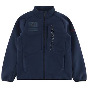 데상트 우븐 패치 헤비 본딩 플리스 자켓 SP421SKTO1NVY