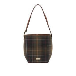 25 FW 바버 체크 패턴 토트 백 LBA0505TN11 TP444135881