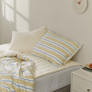 [파르페by알레르망] 모던센트 알러지케어 다운필 극세사 차렵이불 세트 Q