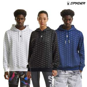 [스파이더] 공용 패턴 후드 티셔츠 SPHPCNHD301U