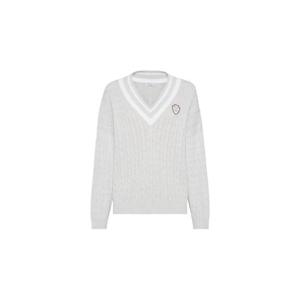 BRUNELLO CUCINELLI 브루넬로 쿠치넬리 그레이 니트 2270981