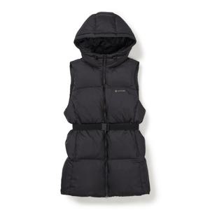 스노우피크 티피코 여성 후드 벨티드 다운 베스트 BB S24WWTDV03 BK LE