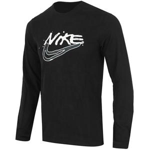 [정품] 나이키 드라이 핏 프린트팩 긴팔 티셔츠 (HV4172-010)